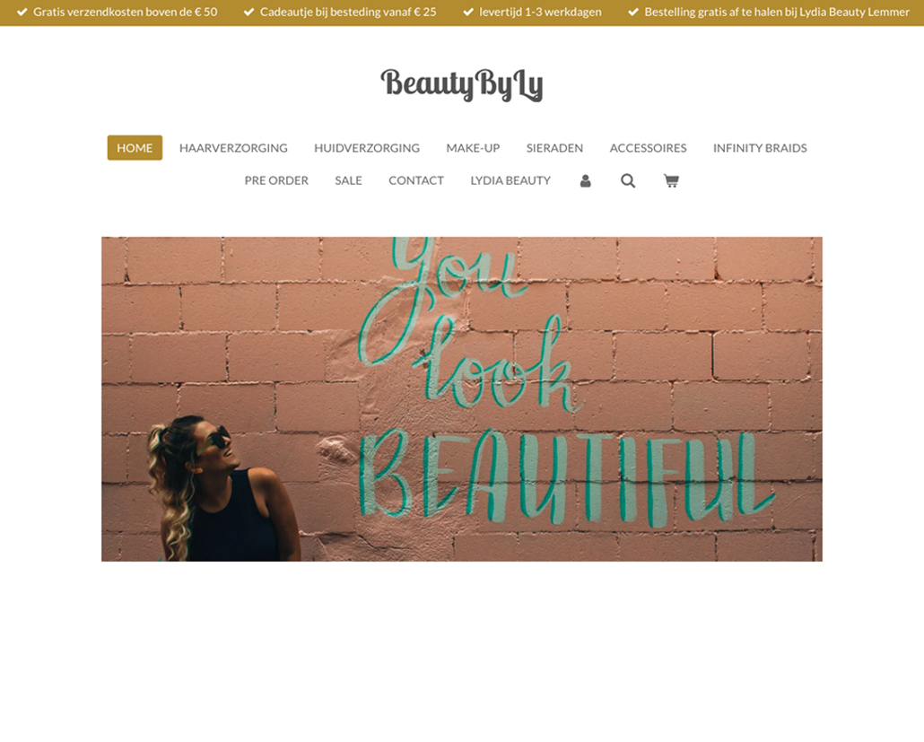BeautyByLY webshop